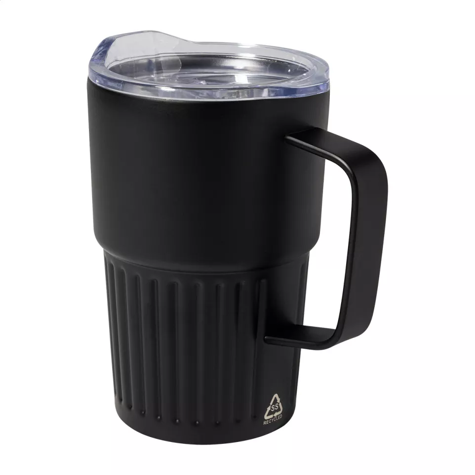 Streaky Grab black  thermo mug 