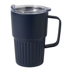 Streaky Grab dark blue  thermo mug 