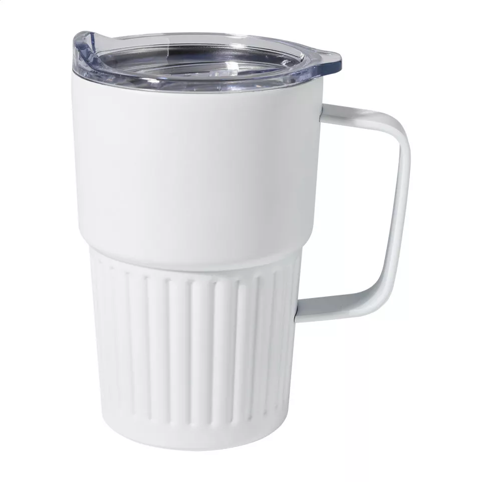 Streaky Grab blanc  Mug thermos 