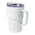 Streaky Grab white  thermo mug 