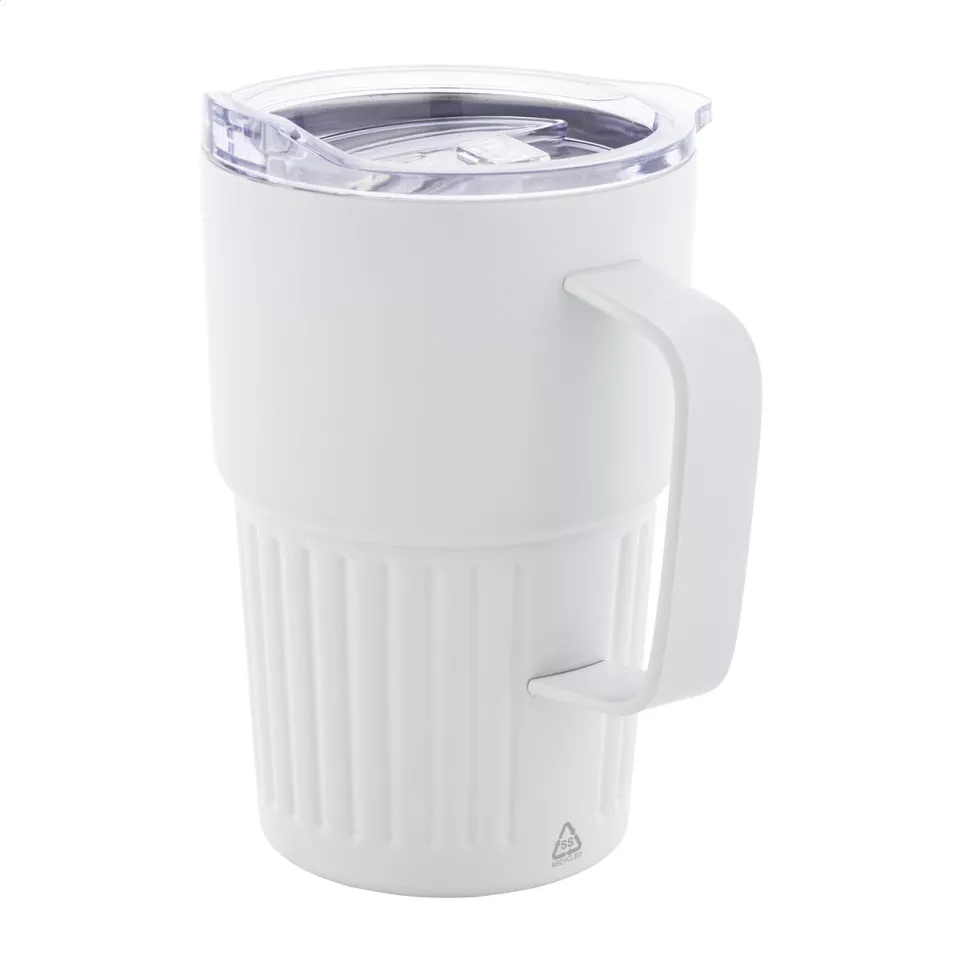 Streaky Grab wit  thermosbeker 