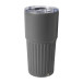 Streaky Tall dark grey  thermo cup 