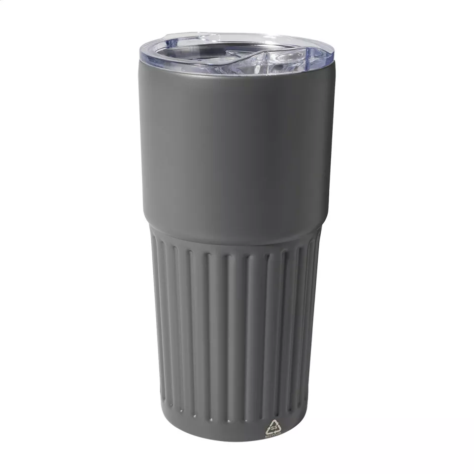 Streaky Tall gris foncé  Mug thermos 