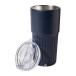 Streaky Tall dark blue  thermo cup 
