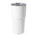 Streaky Tall white  thermo cup 