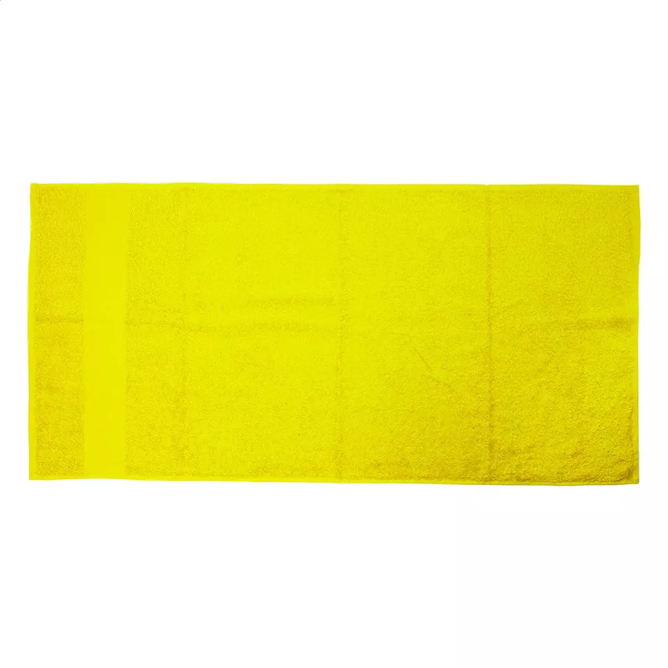 Terry M yellow  cotton terry towel -...