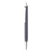 Miroset donker grijs  pen en sleutelhanger set 
