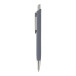 Miroset donker grijs  pen en sleutelhanger set 