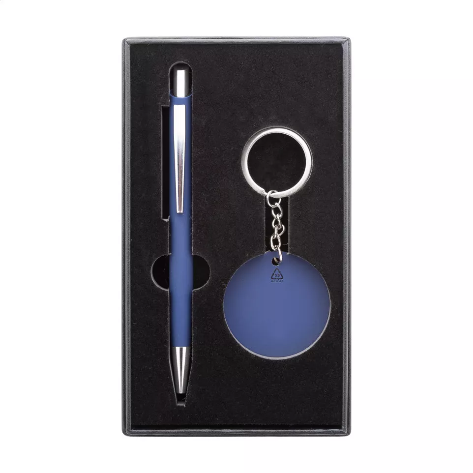 Miroset donker blauw  pen en...