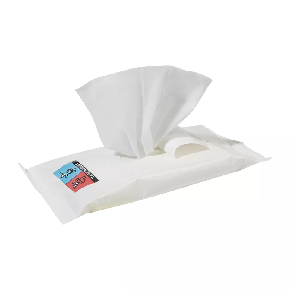 Clewip blanc  Lingettes humides 