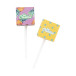 CreaLick white  custom lollipop 