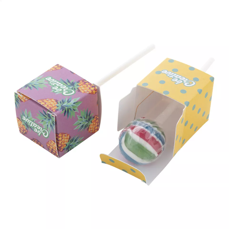 CreaLick wit  Custom made lolly 