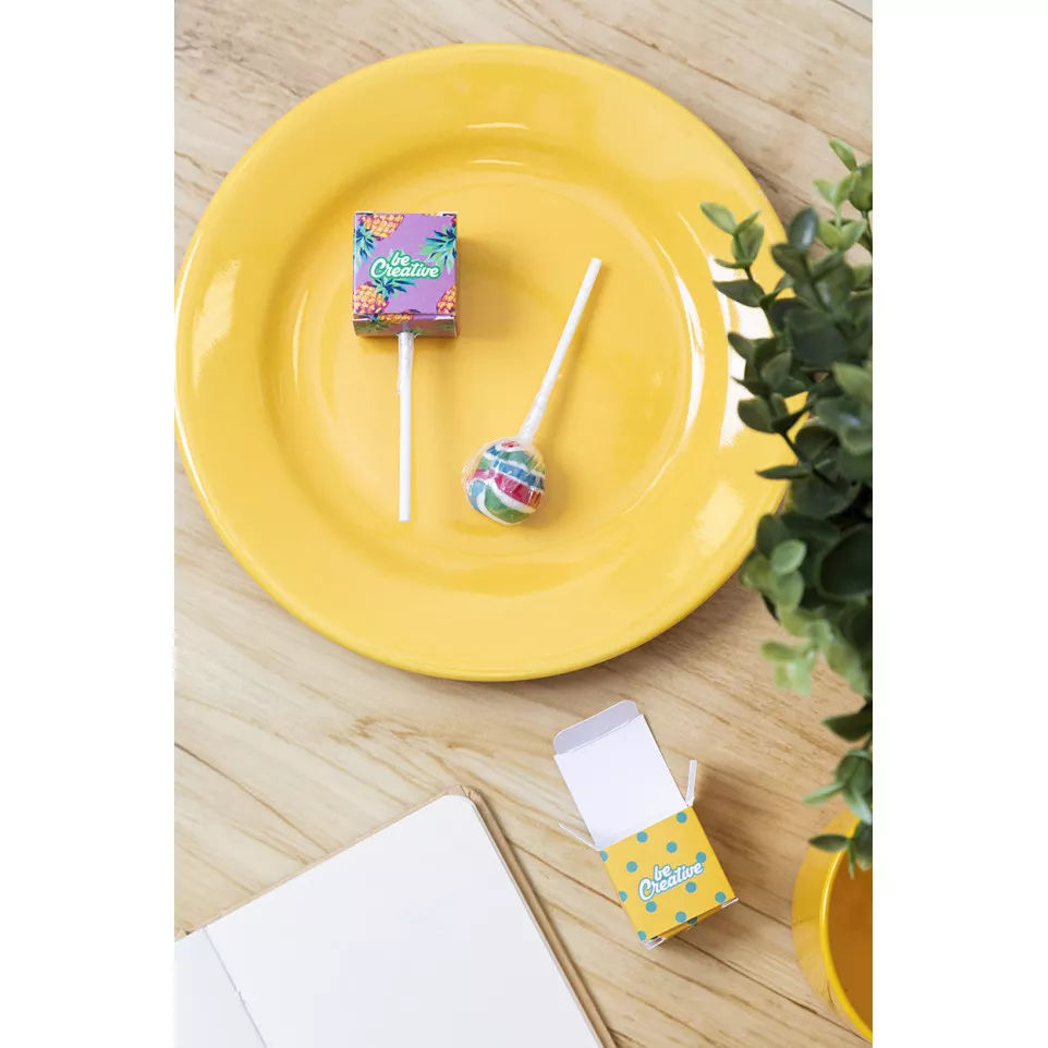 CreaLick wit  Custom made lolly 