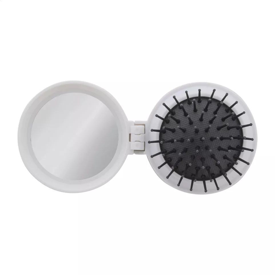 Rabrush white  RABS hairbrush with...