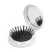 Rabrush white  RABS hairbrush with mirror 