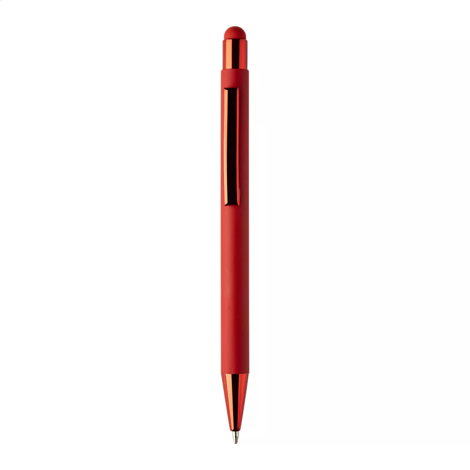 Shinely red  touch ballpoint pen 
