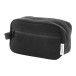 Rebyss Beauty black  recycled canvas cosmetic bag 