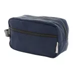 Rebyss Beauty donker blauw  Make-up tas van gerecycled canvas 