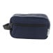 Rebyss Beauty dark blue  recycled canvas cosmetic bag 