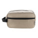 Rebyss Beauty beige  Make-up tas van gerecycled canvas 