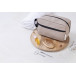 Rebyss Beauty beige  recycled canvas cosmetic bag 