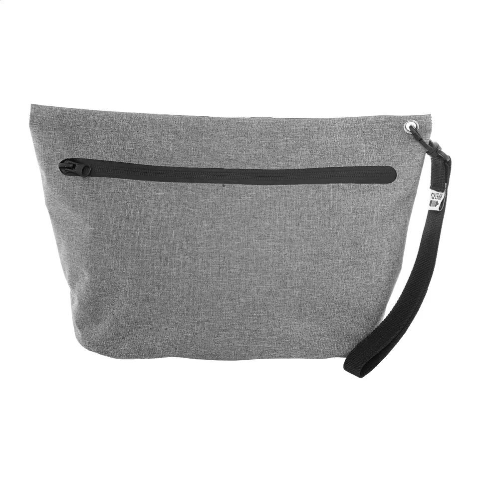 Jacques grey  waterproof cosmetic bag 