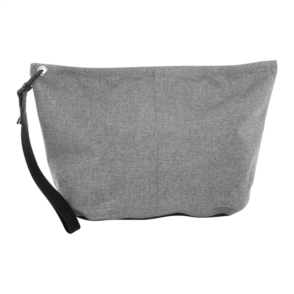 Jacques grijs  waterdichte make-up tas 