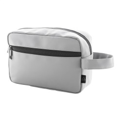 Cospu grey  RPU cosmetic bag 