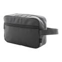 Cospu black  RPU cosmetic bag 