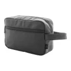 Cospu black  RPU cosmetic bag 