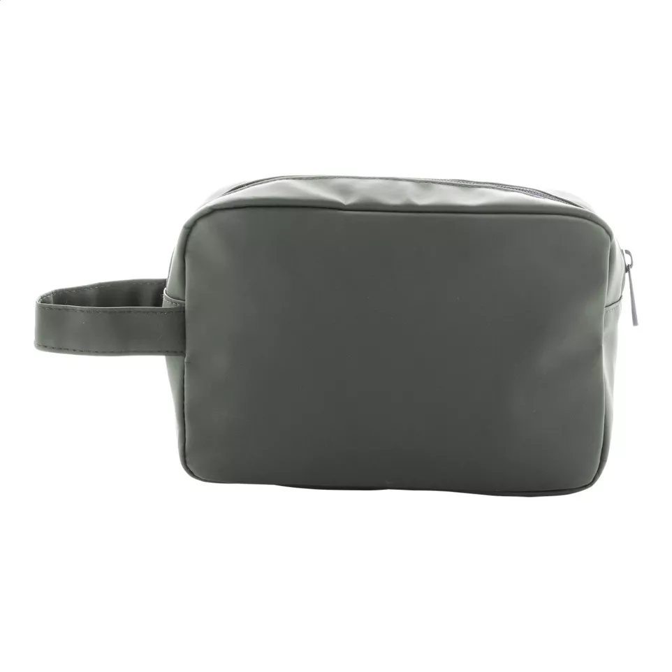 Cospu vert  Trousse de toilette en RPU 
