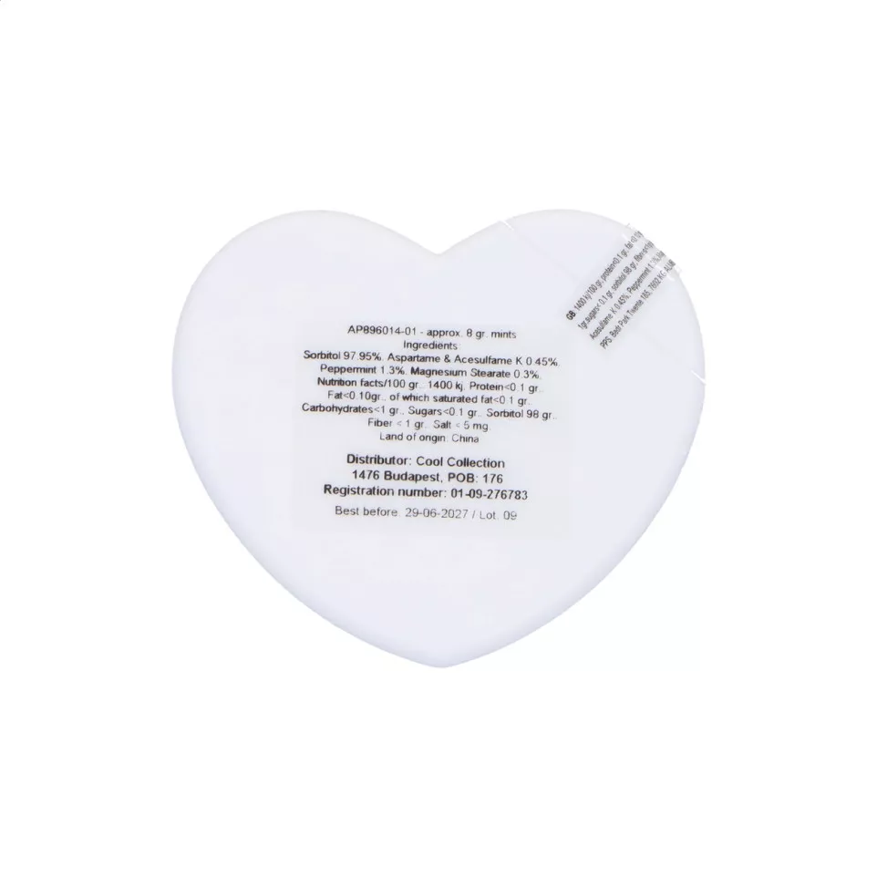 HeartMint wit  mint dispenser 
