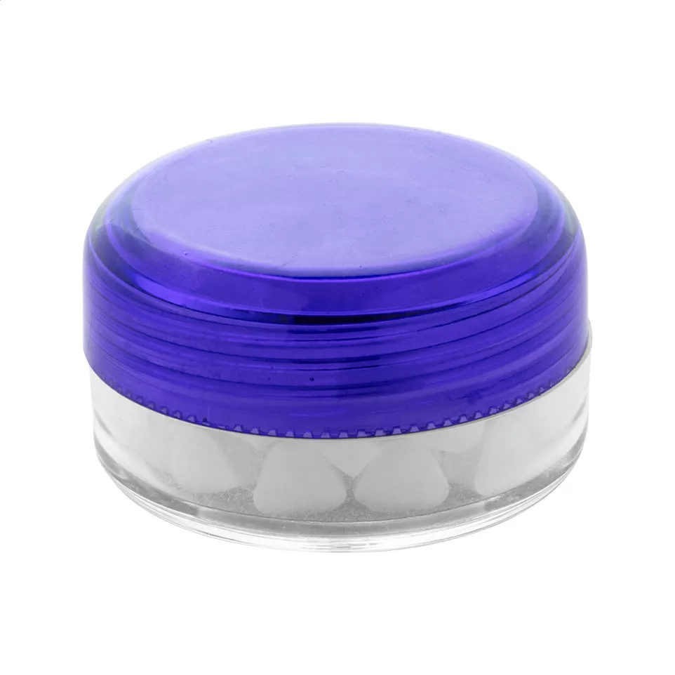 TwistMint donker blauw  mint potje 