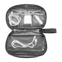 Gocharge zwart  RPET organizer koffer 