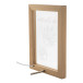 Woodiframe natuurlijk transparant LED-licht trofee 