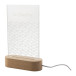 Woodify transparant natuurlijk LED-licht trofee 