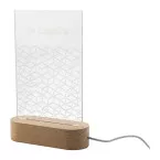 Woodify transparent naturelle Trophée lampe LED 