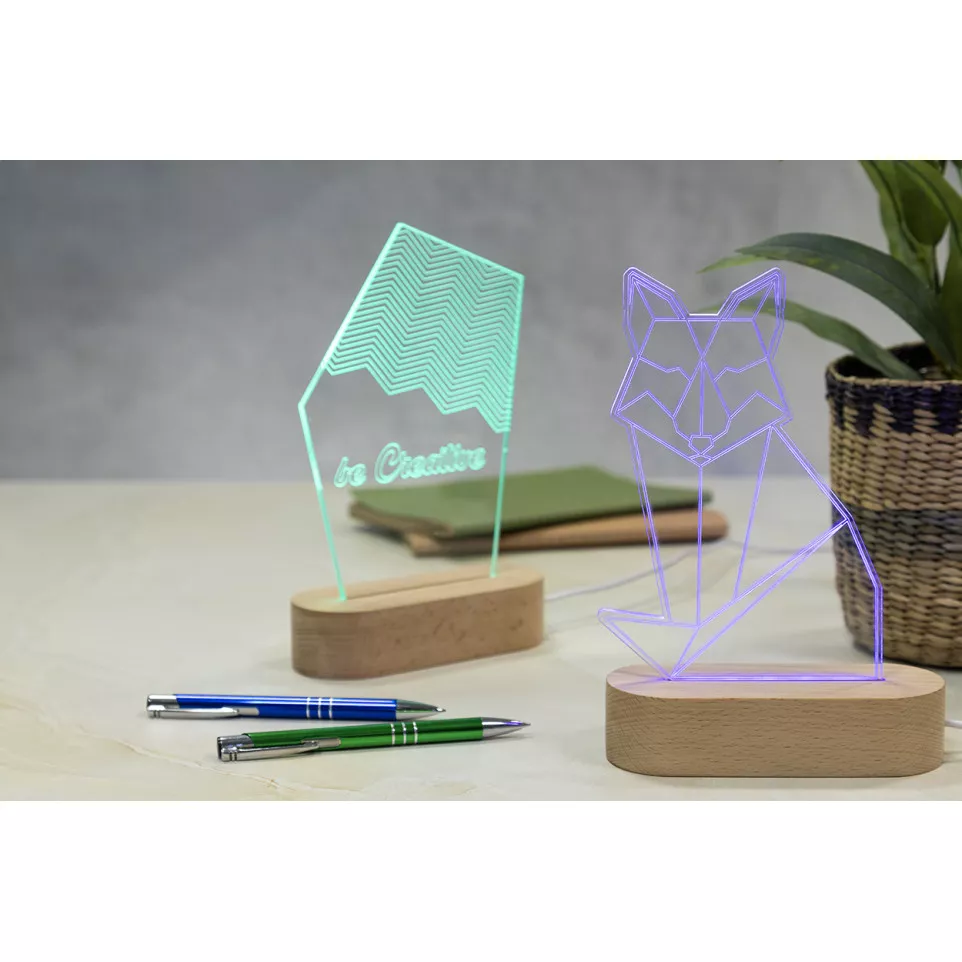 Woodify transparent naturelle Trophée...