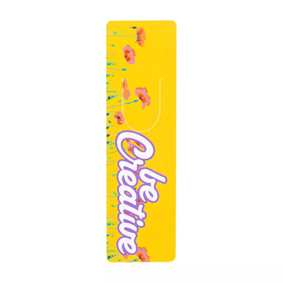 Bamler blanc  Marque-page papier 