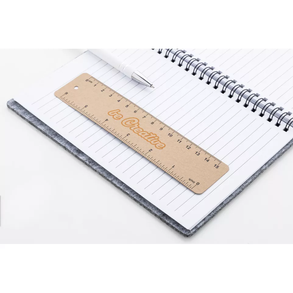 Samler Eco natural  custom paper ruler 