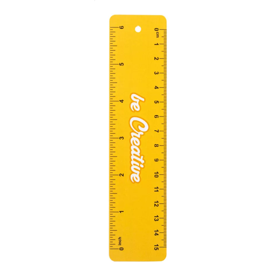 Samler blanc  Règle en papier cartonné 