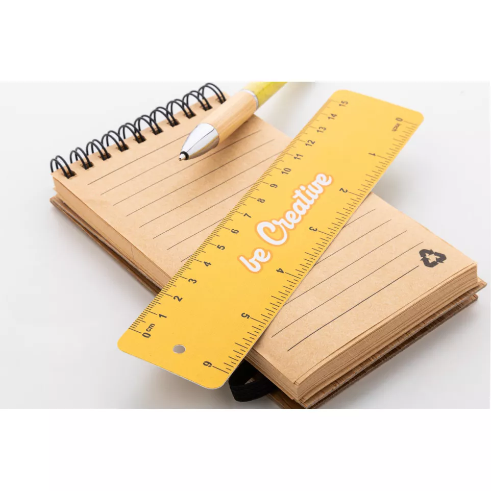 Samler blanc  Règle en papier cartonné 