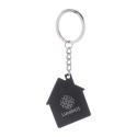 HutShine black  keyring 