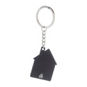 HutShine black  keyring 