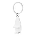 Kapka zilver  flesopener sleutelhanger 