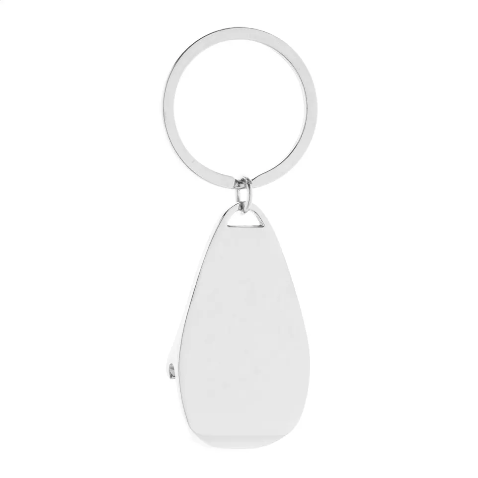 Kapka argenté  Porte-clés décapsuleur 