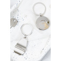 Kapka zilver  flesopener sleutelhanger 