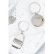 Kapka silver  bottle opener keyring 