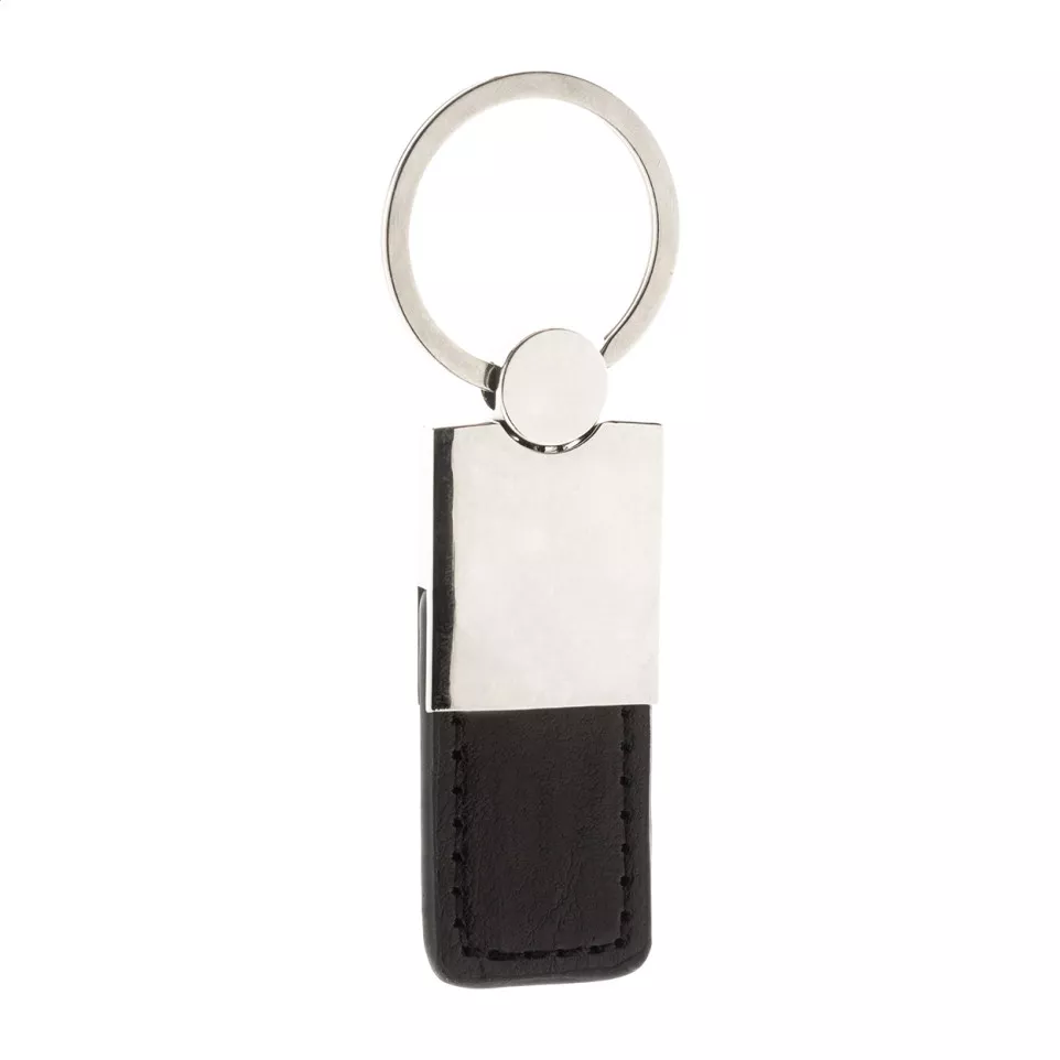 Rokke argenté noir Porte-clés 