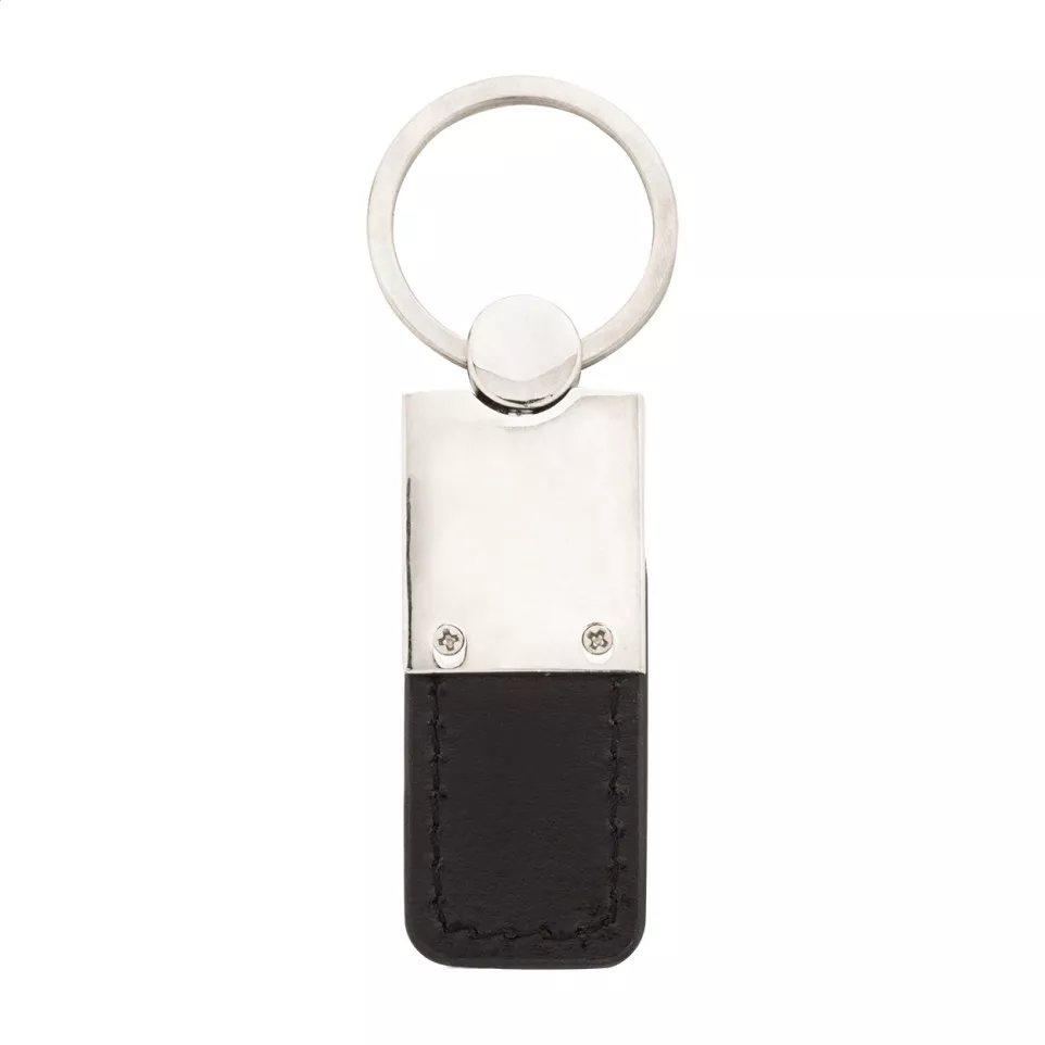 Rokke zilver zwart Sleutelhanger 